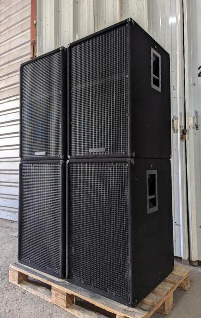 ✅RCF pa systeem 2500 watt rms, Audio, Tv en Foto, Luidsprekers, Gebruikt, Overige typen, Info@verbuntaudio.com, 120 watt of meer