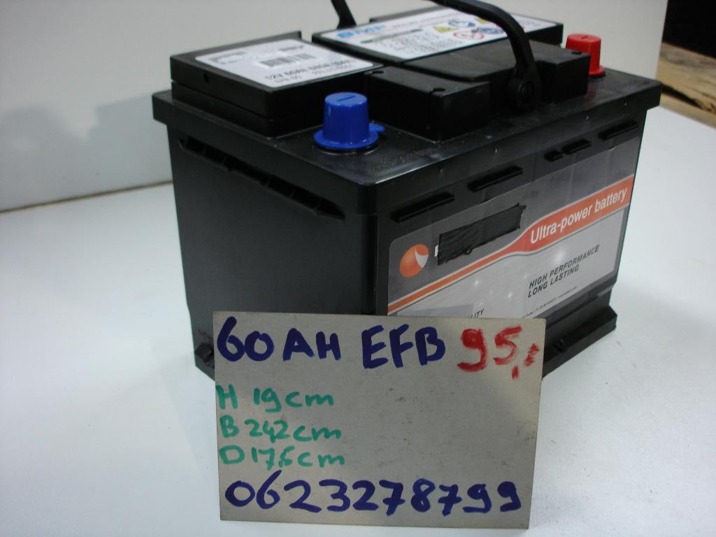 start stop accu 60 & 70 ah efb nieuw, Ophalen, Nieuw, BMW