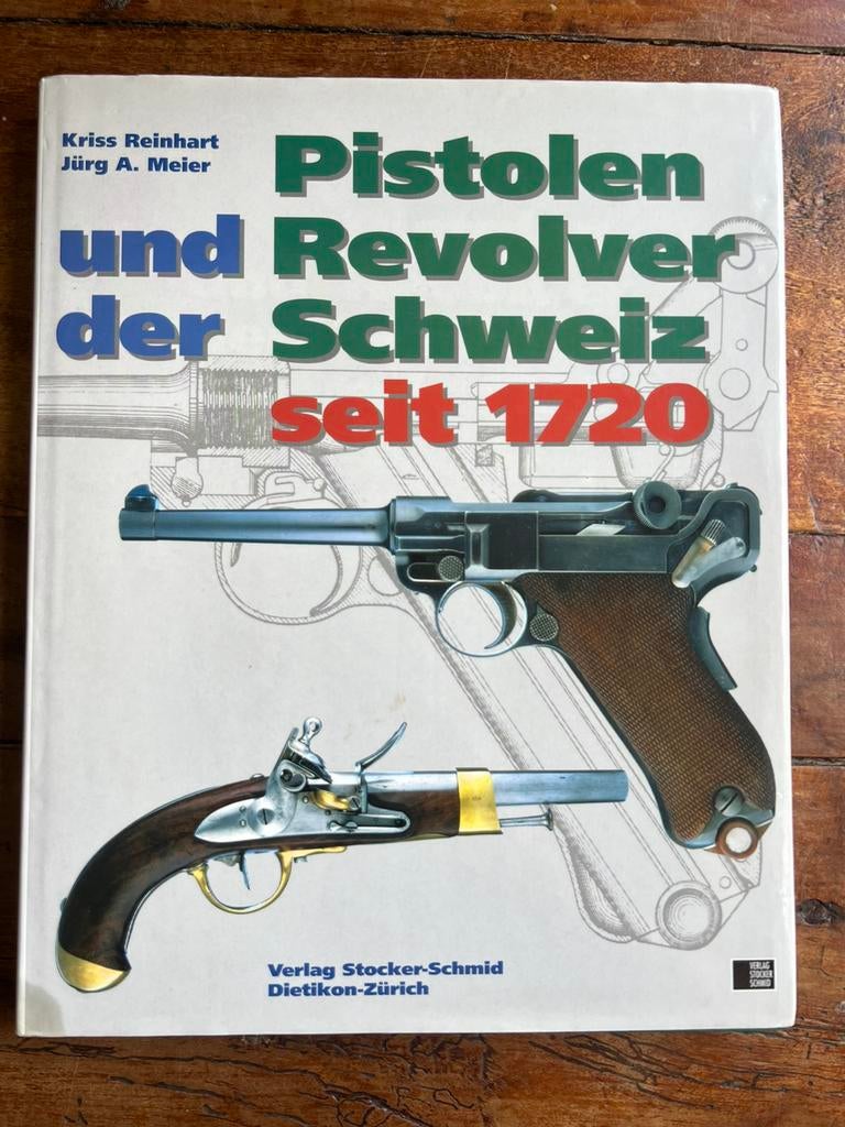 Zeldzaam naslagwerk Zwitserse Luger etc pistool revolver, Verzamelen, Militaria | Algemeen, Landmacht, Duitsland, Ophalen of Verzenden