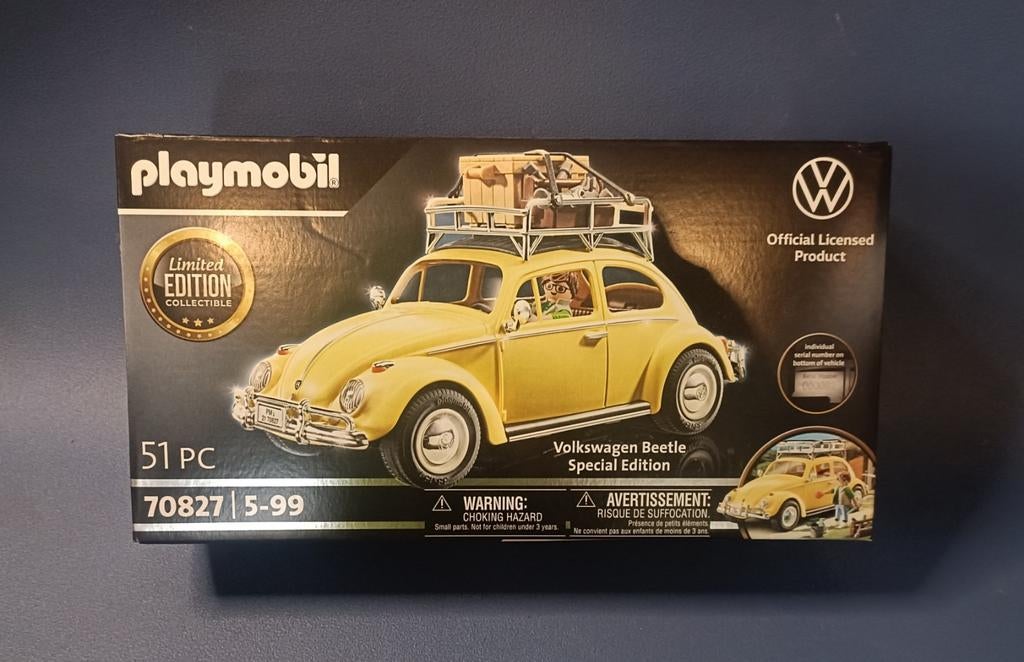 Playmobil 70827 Volkswagen Kever NIEUW (limited edition), Ophalen of Verzenden, Nieuw