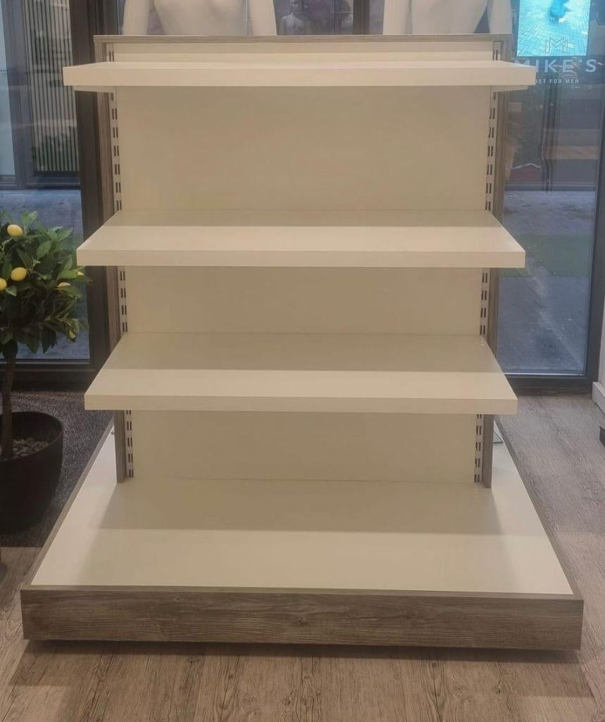 Etalagemeubel/middenunit, Ophalen, Gebruikt