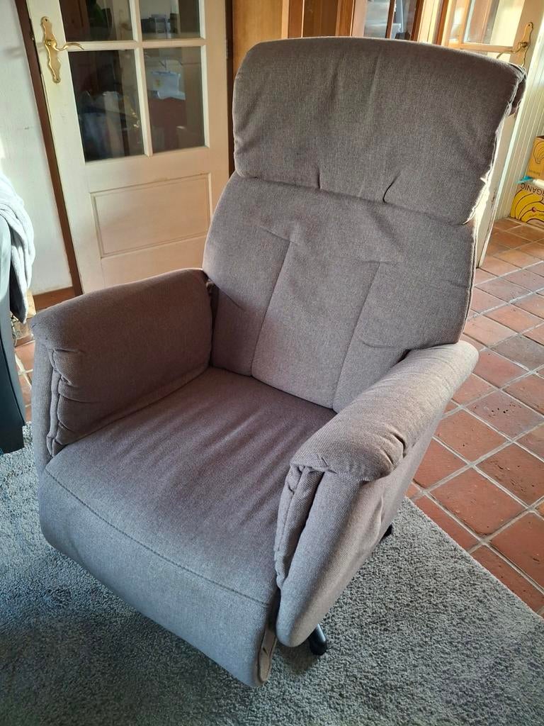Sta-op relax fauteuil Göteborg van Prominent, Huis en Inrichting, Fauteuils, Ophalen, Gebruikt, Stof, 50 tot 75 cm