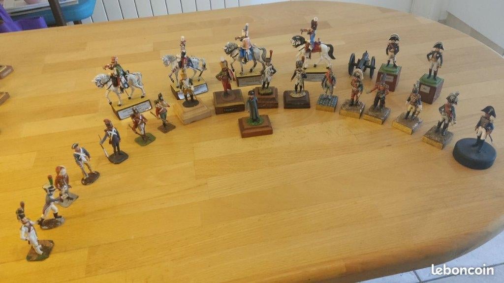 Mooie collectie loden figuurtjes 'Empire Napoleon', Hobby en Vrije tijd, Modelbouw | Figuren en Diorama's, Ophalen of Verzenden
