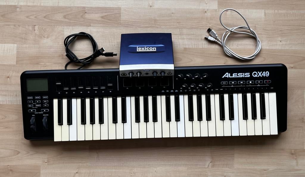 Lexicon Alpha Interface & Alesis MIDI Keyboard, Muziek en Instrumenten, Keyboards, Zo goed als nieuw, 49 toetsen, Overige merken