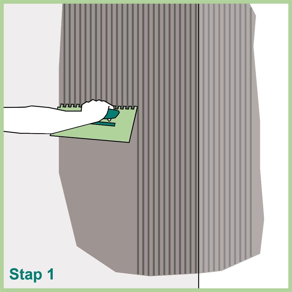 Restpartij minerale steenstrips waalformaat (S9.4253) ), Ophalen, Nieuw