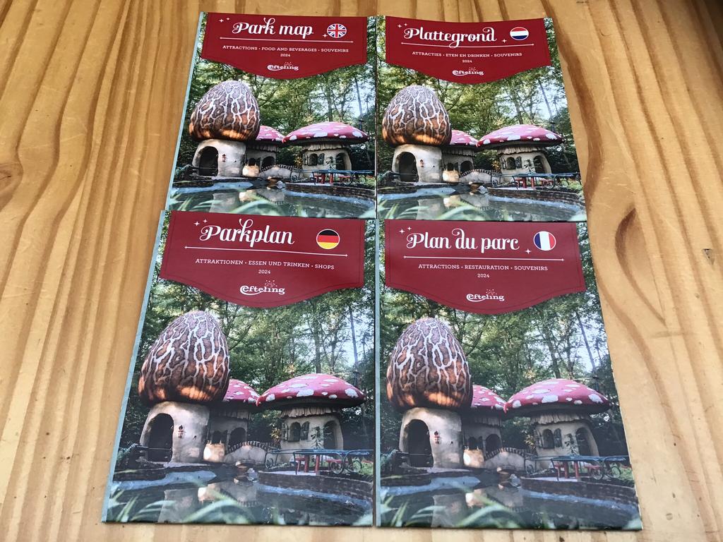 Efteling plattegronden,,kabouter dorp,,ongeopend, Ophalen of Verzenden, Nieuw, Beeldje of Poppetje