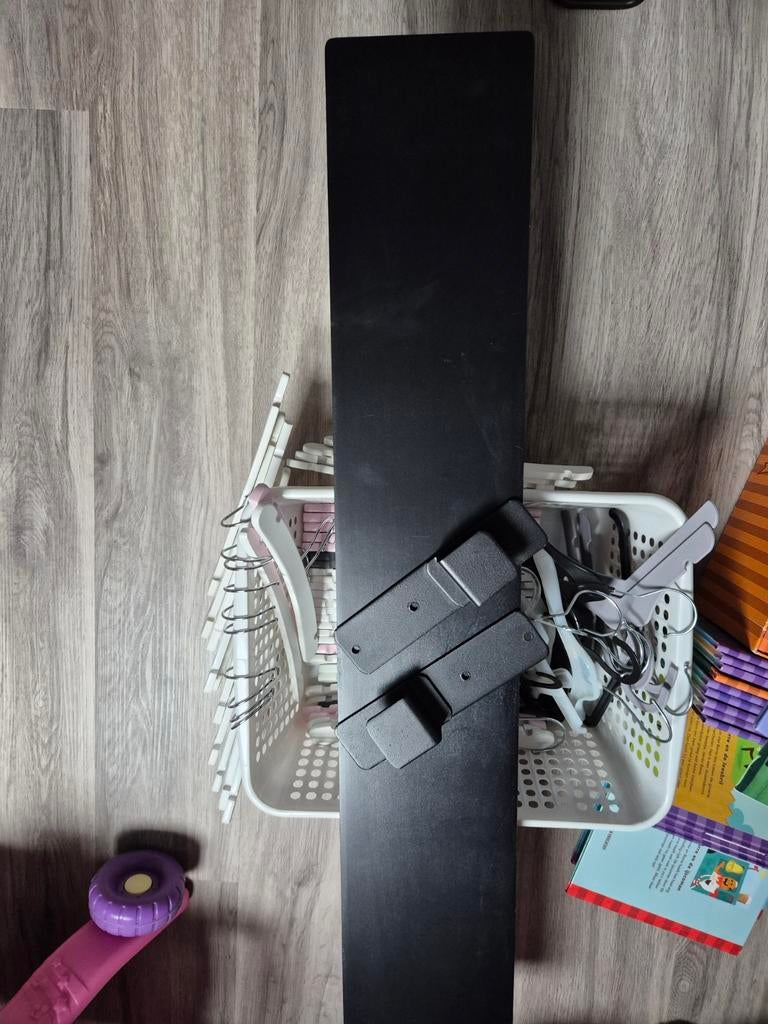 Zwarte uitvalbescherming voor bed, Ophalen of Verzenden, Zo goed als nieuw, Minder dan 140 cm, Minder dan 70 cm