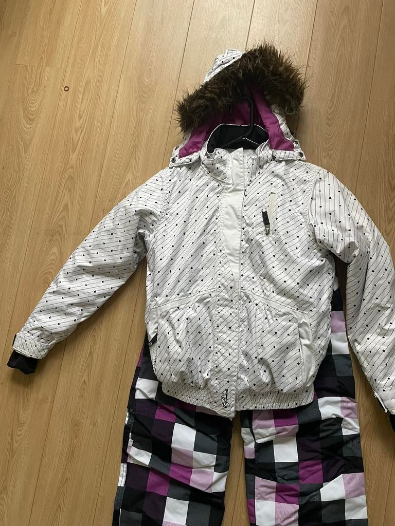 Wintersport Brunotti ski jack en broek maat 152, Ophalen of Verzenden, Gebruikt, Meisje, Setje