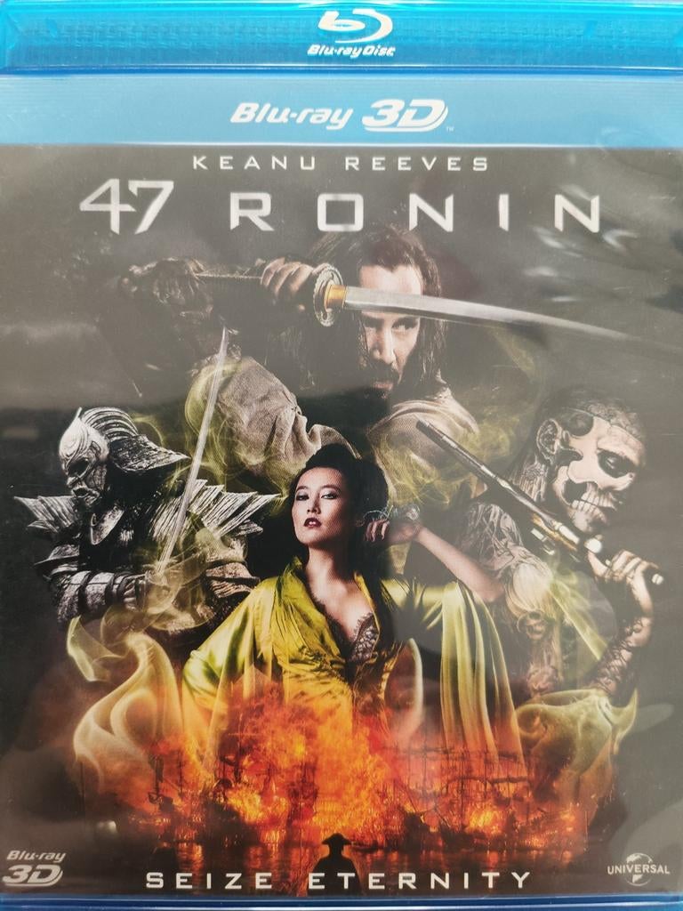 47 Ronin Blu-ray 3D Import ZGAN Engels Keanu Reeves, Cd's en Dvd's, Blu-ray, Ophalen of Verzenden, Zo goed als nieuw, Actie