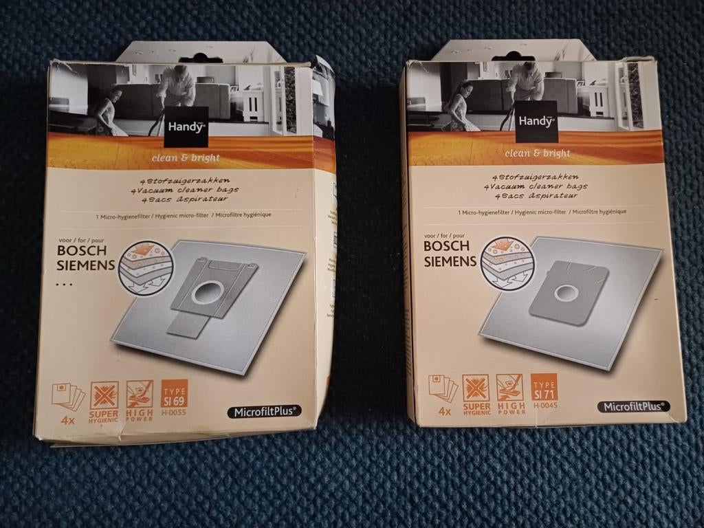 Handy Stofzuigerzakken Bosch Siemens - Nieuw, Ophalen of Verzenden, Zo goed als nieuw, Overige typen