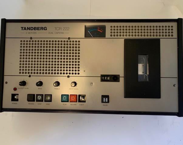 Tandberg TCR 222  cassettedeck education, Audio, Tv en Foto, Ophalen, Overige merken