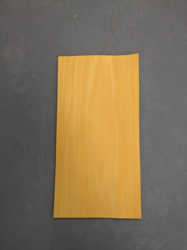 Geel fineer | 37x19 cm, -, Verzenden, -, Nieuw