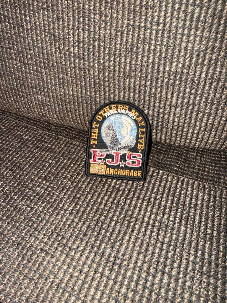 Parajumper originele klittenband logo patch, Ophalen of Verzenden, Zo goed als nieuw, Zwart