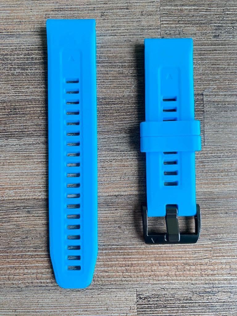 25019 Polsbanden Quickfit Garmin 22mm, nieuw, Blauw, Garmin, Nieuw, Ophalen of Verzenden