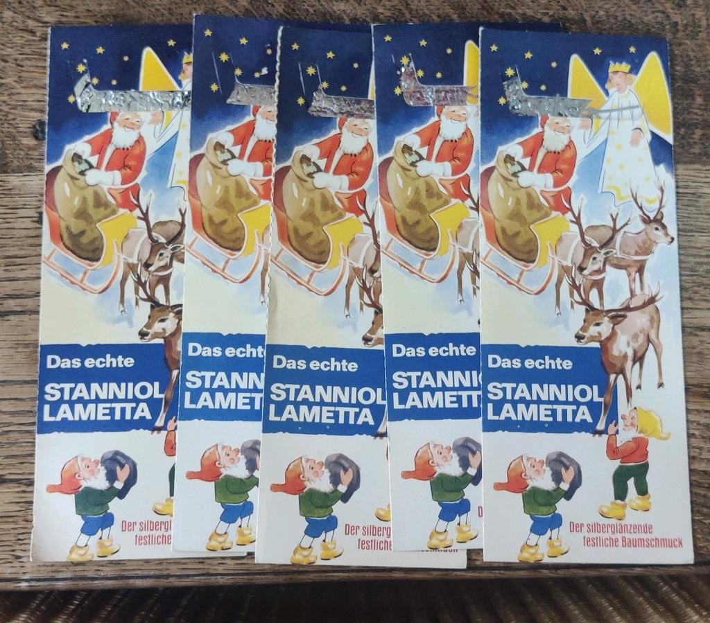 5 pakjes oude lametta 5 euro per stuk, Diversen, Kerst, Ophalen of Verzenden