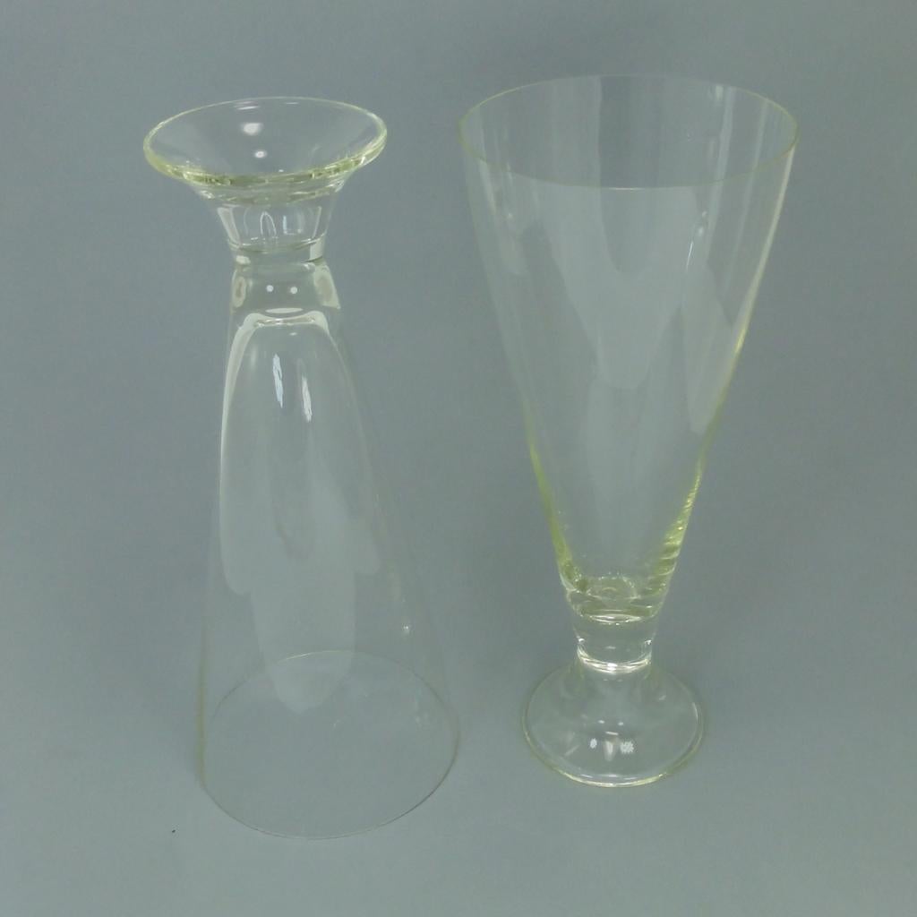 Twee Willem Noyons vaas/kandelaars, 1999, Antiek en Kunst, Ophalen of Verzenden