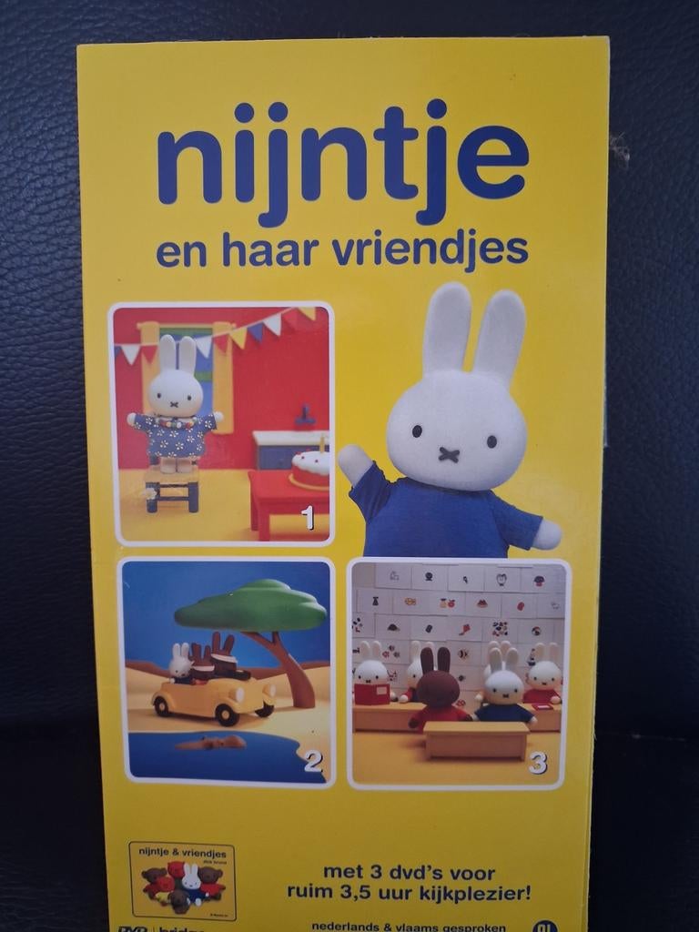 Nijntje en haar vriendjes  DVD, Alle leeftijden, Ophalen of Verzenden, Zo goed als nieuw, Kinderprogramma's en -films