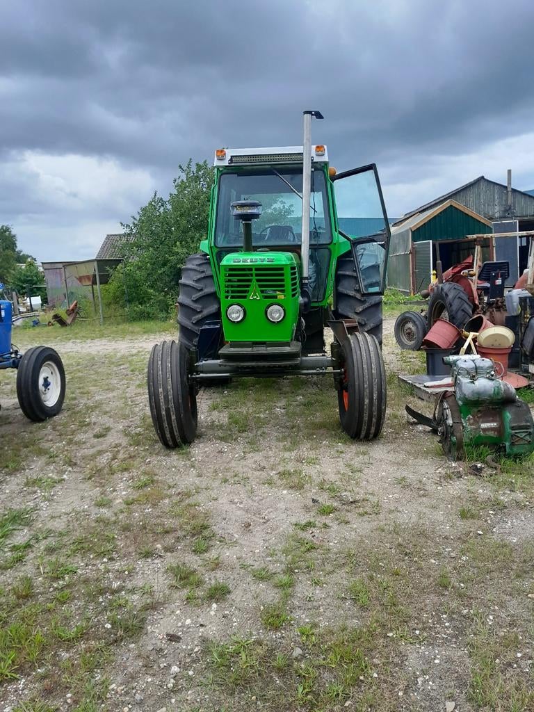Deutz 6206   Porttinger schudder Hit 800 get, Ophalen, Deutz - Fahr, Tot 2500, Oldtimer