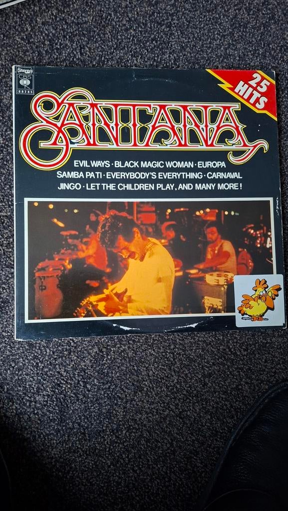 Santana - 25 Hits LP Vinyl, Cd's en Dvd's, Vinyl | Pop, Ophalen of Verzenden, Gebruikt, 12 inch