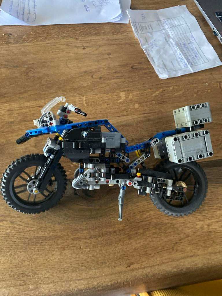 LEGO Technic BMW R 1200 GS Adventure - 42063, Ophalen of Verzenden, Gebruikt, 1:5 t/m 1:8, Motor