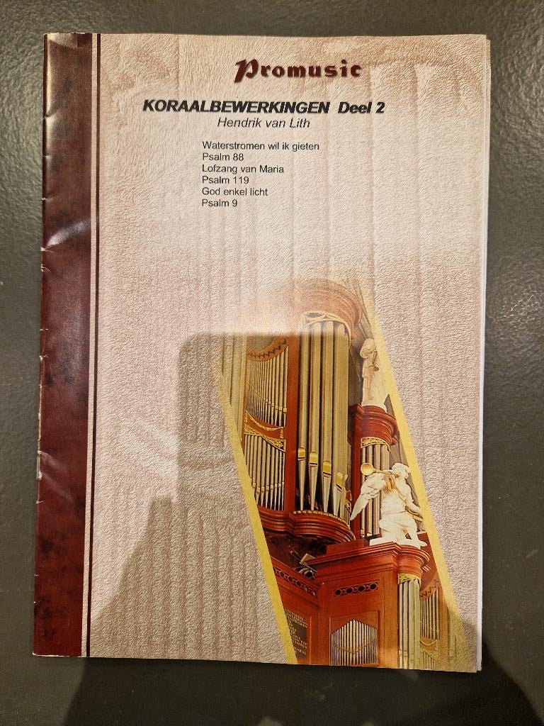 Hendrik van Lith koraalbewerkingen deel 2 orgel, Orgel, Klassiek, Les of Cursus, Nieuw