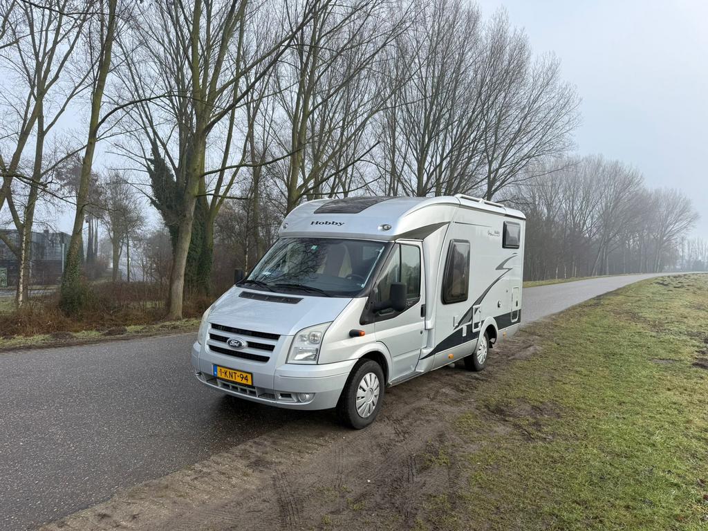 Hobby T500 GFSC, Caravans en Kamperen, Campers, Hobby, Ford, Particulier, Koelkast