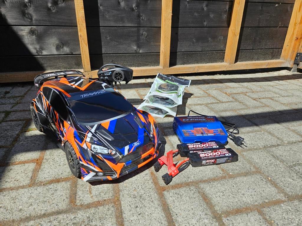 Traxxas Rally RC Auto - Compleet!, Hobby en Vrije tijd, Modelbouw | Radiografisch | Auto's, Elektro, Gebruikt, Ophalen of Verzenden