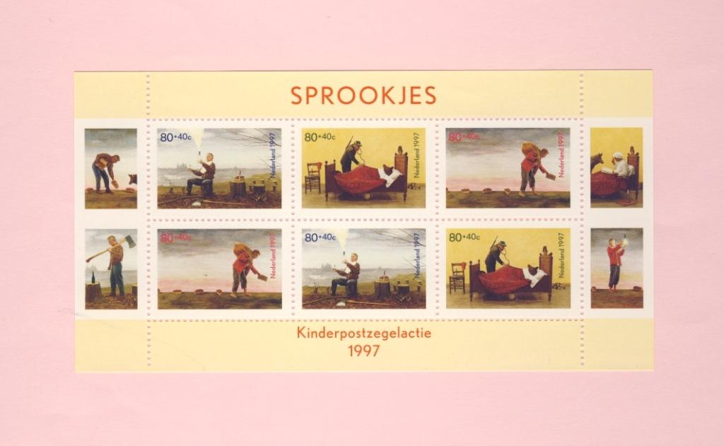 Kinderpostzegels 1997 velletje postfris, Ophalen of Verzenden, Na 1940, Postfris