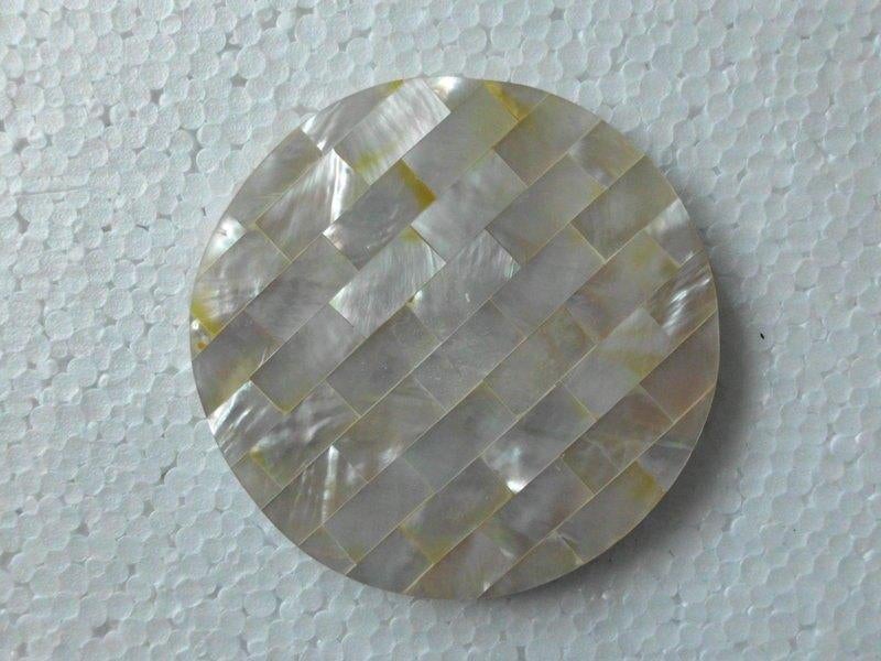 Elegante Onderzetter van Glanzend Parelmoer PMU-2, Huis en Inrichting, Woonaccessoires | Onderzetters, Nieuw, Overig, Ophalen of Verzenden