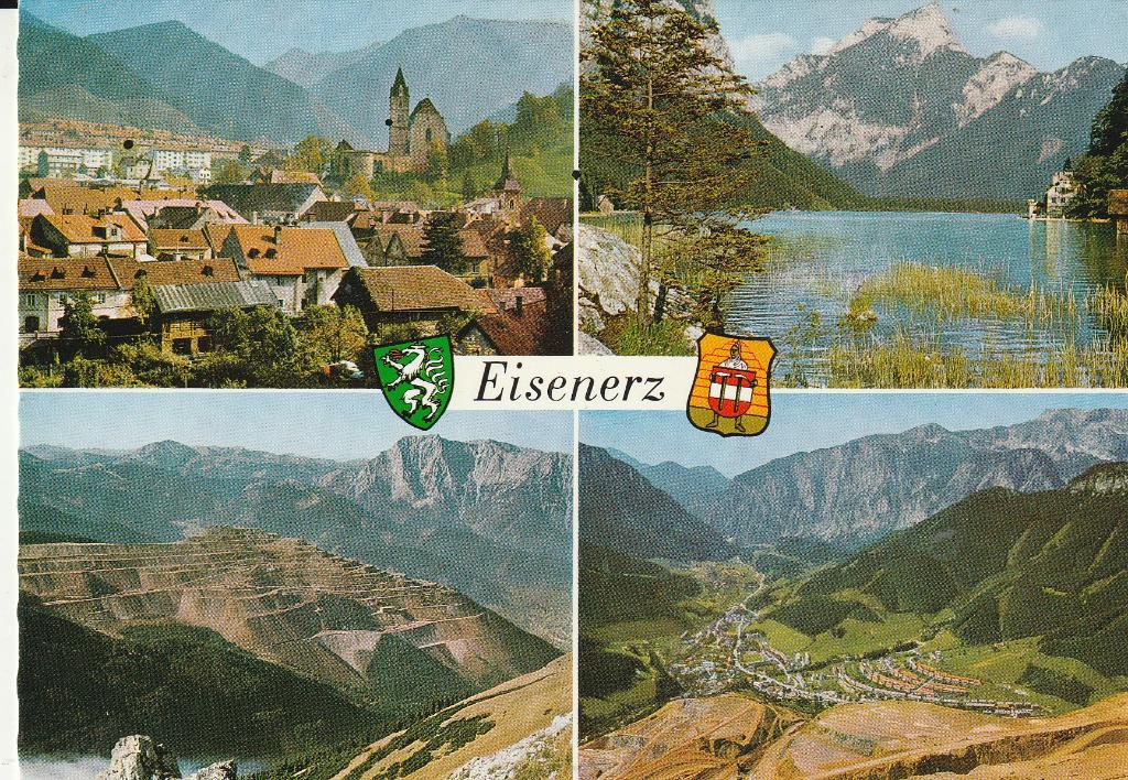 Oostenrijk Eisenerz, Verzenden, 1960 tot 1980, Gelopen, Oostenrijk