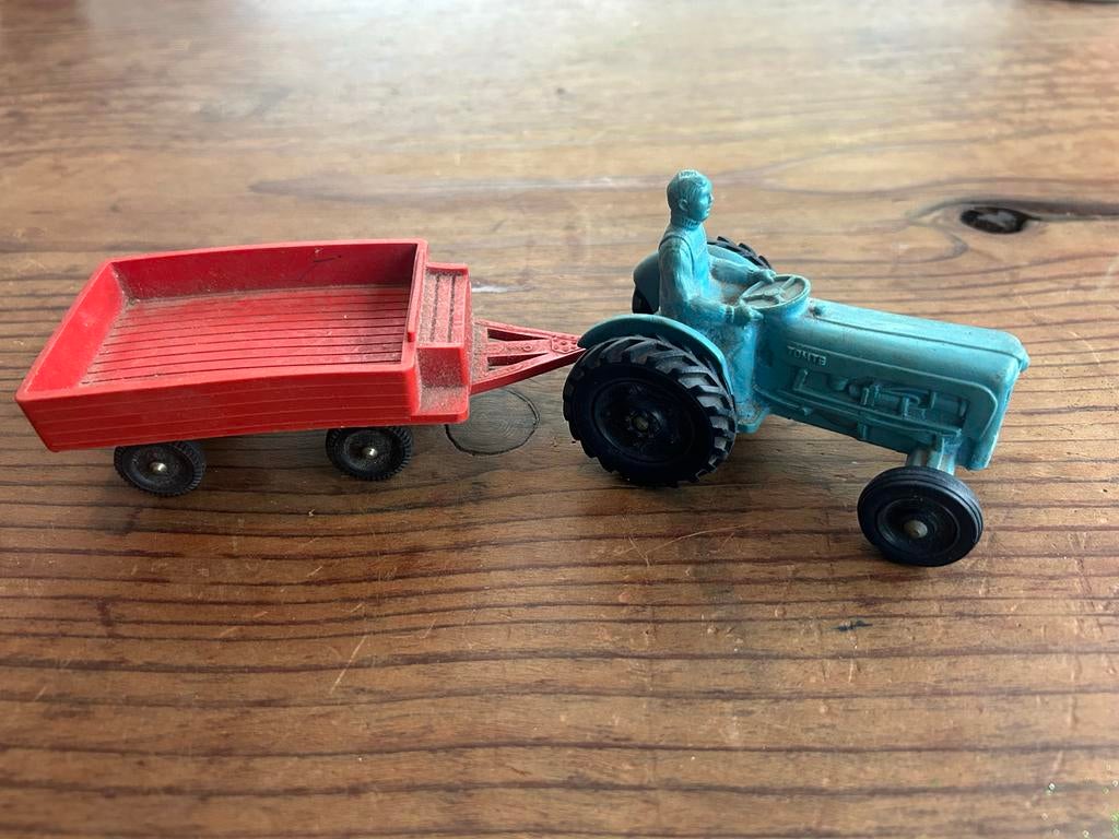 Tomte Laerdal Fordson Tractor - Vintage Speelgoed, Ophalen of Verzenden