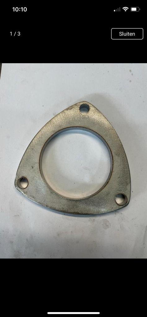 Rvs Downpipe flens 1.8T. BAM, Fietsen en Brommers, Ophalen of Verzenden, Zo goed als nieuw, Overige typen