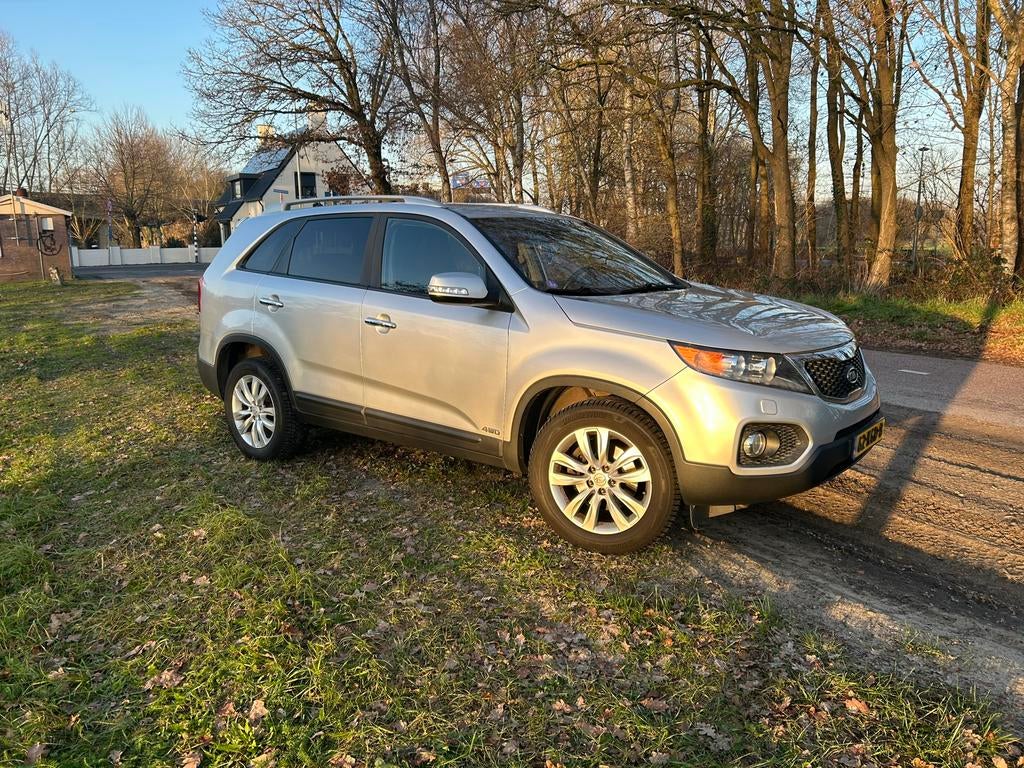 Kia Sorento 2.4 4WD AUT 5P 2009 Grijs, Auto's, Automaat, Euro 5, Zwart, 4 cilinders