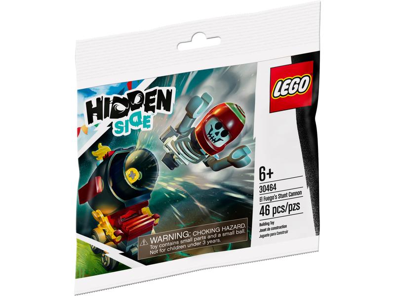 Lego 30464 Polybag Hidden Side El Fuego's stuntkanon - Nieuw, Ophalen of Verzenden, Nieuw, Complete set, Lego