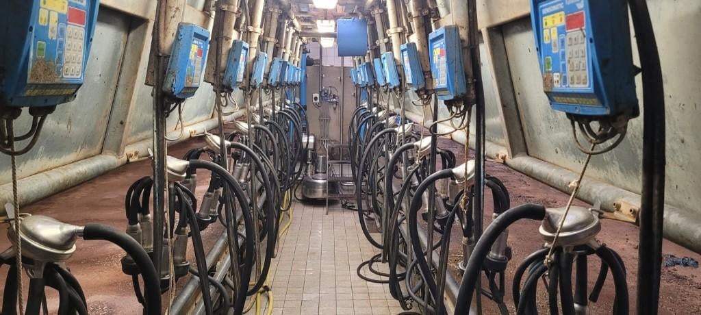 Fullwood melkstal 2x10  zij aan zij