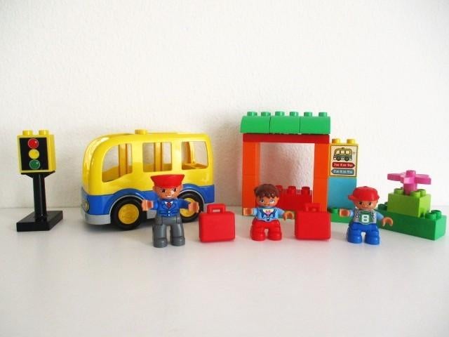 duplo schoolbus, Ophalen of Verzenden, Gebruikt, Complete set, Duplo