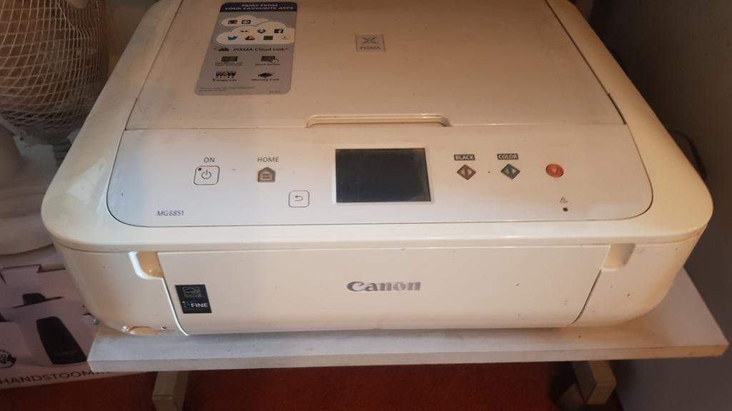 Canon MG 6851 printer, Ophalen of Verzenden, Niet werkend, Kleur printen, Canon