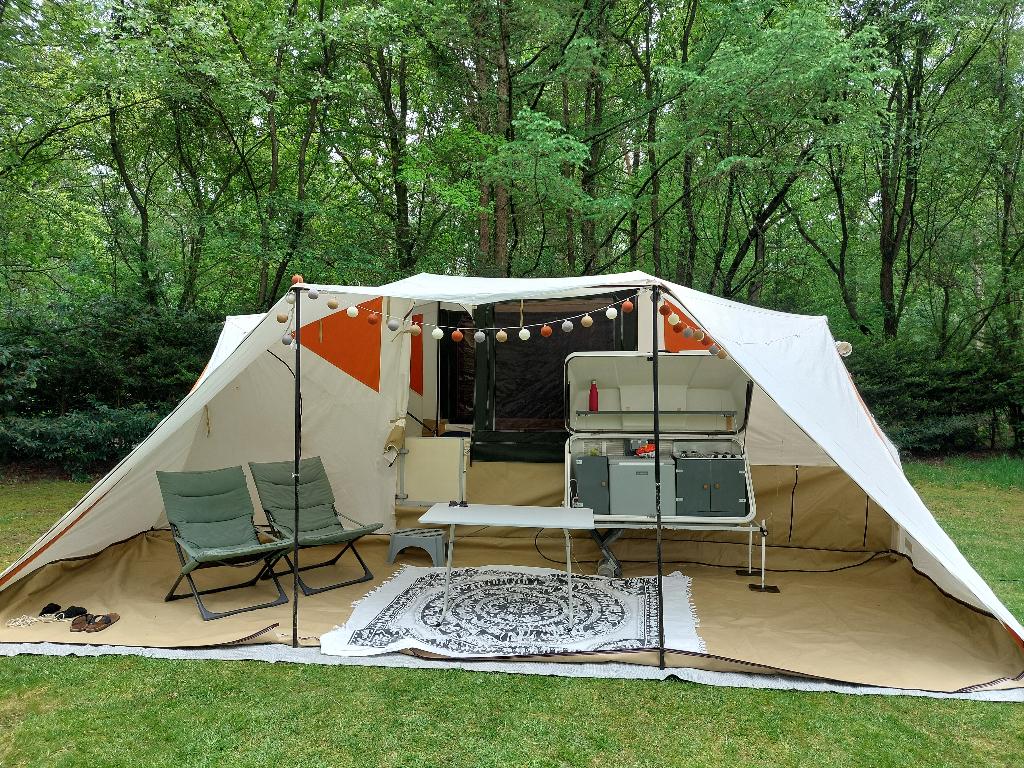 Holtkamper flyer (tent uit 2022), Ophalen, Beige, Aanwezig, Holtkamper