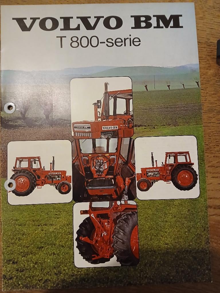 Volvo 800 tractor folder, Ophalen of Verzenden, Zo goed als nieuw