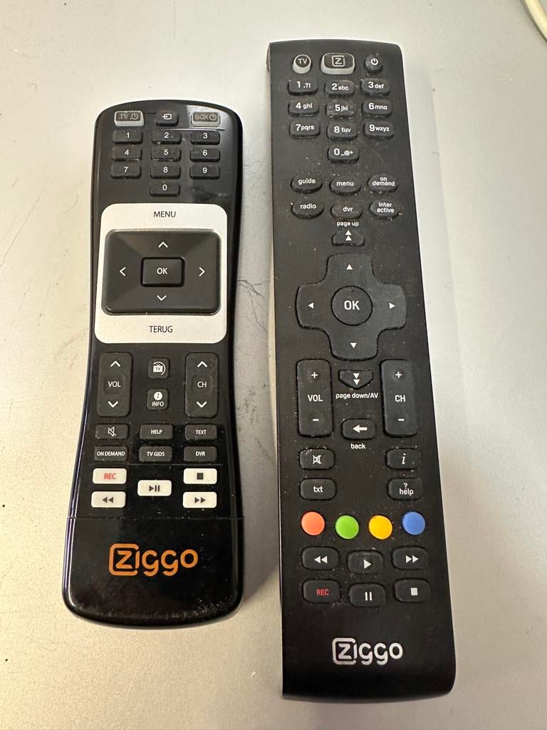 Ziggo Afstandsbediening, Gebruikt, Tv, Origineel, Ziggo