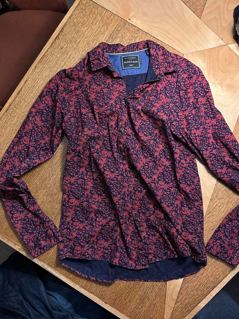 Scotch & Soda overhemd XL, Overige kleuren, Ophalen of Verzenden, Gedragen, Halswijdte 43/44 (XL)