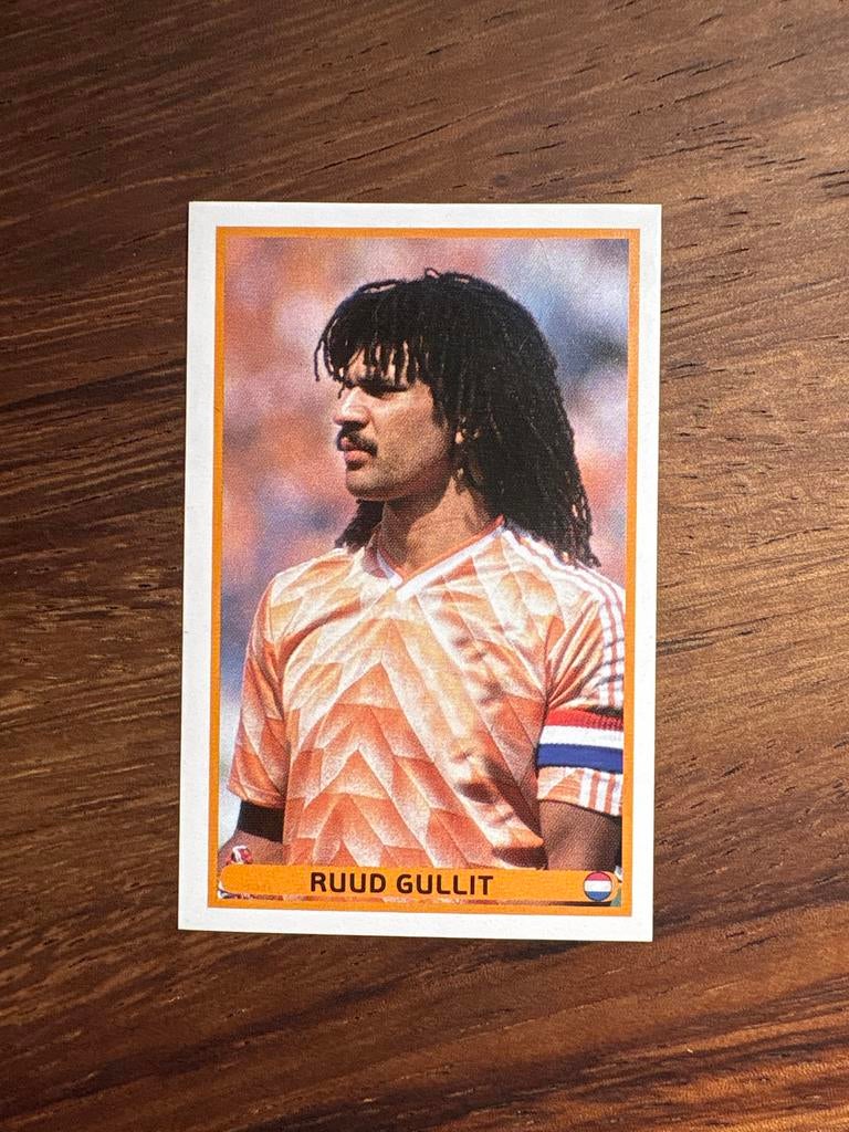 Ruud Gullit EK 2012 Panini Spelerskaart, Ophalen of Verzenden, Nieuw, Plaatje