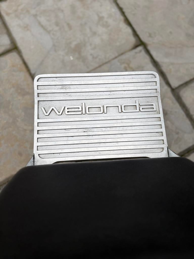 Professionele kappersstoel / Barbersstoel van t merk Welonda, Ophalen, Gebruikt, Zwart, Bureaustoel