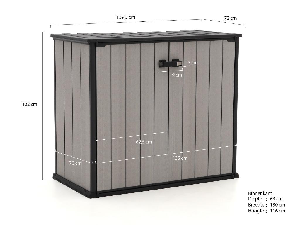 Keter | Patio Store opbergkast-box, Verzenden, Nieuw, Kunststof, Overige typen