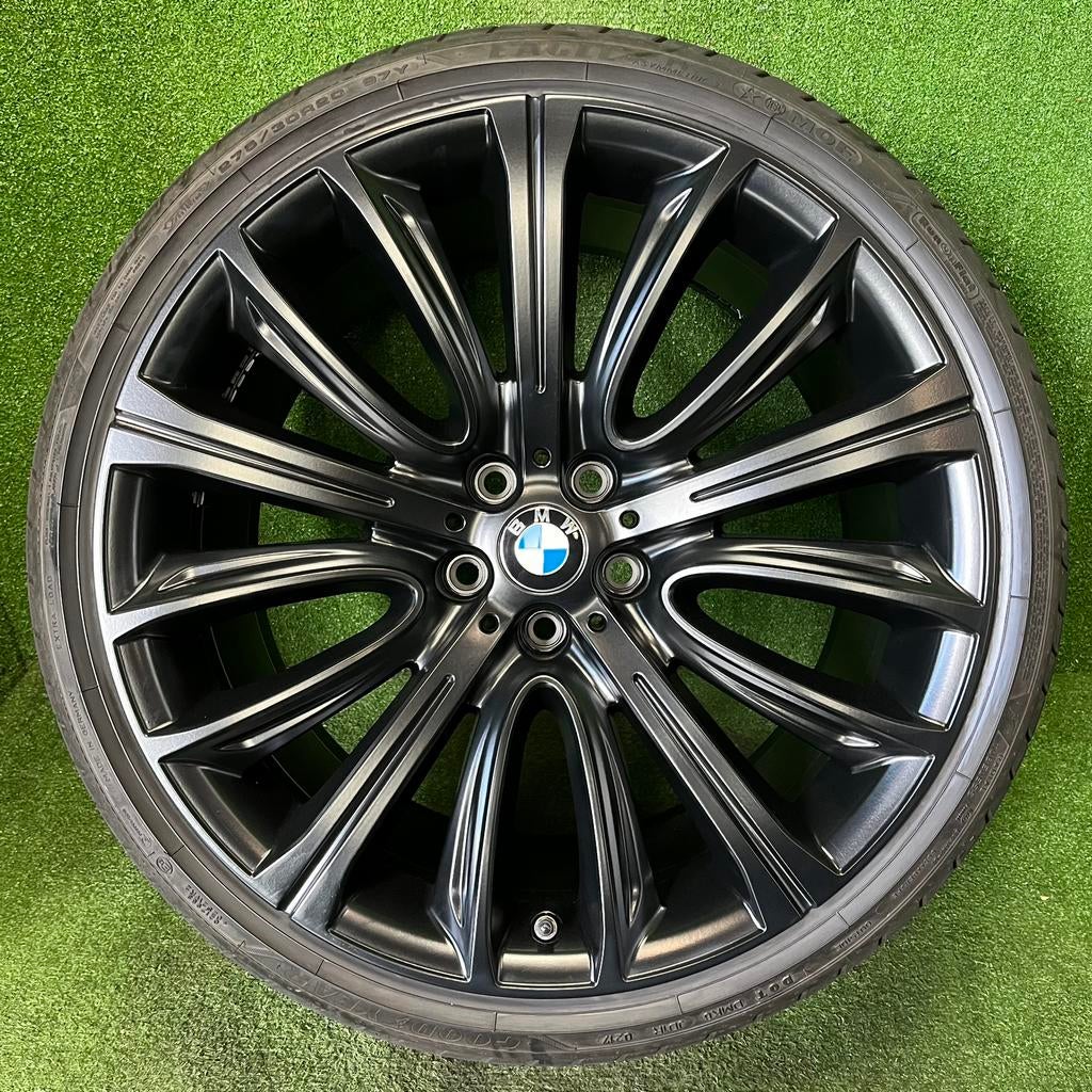 Originele 20 inch BMW velgen met banden 5-serie G30 G31, Banden en Velgen, Germany, Ophalen of Verzenden, Info@bmw.com