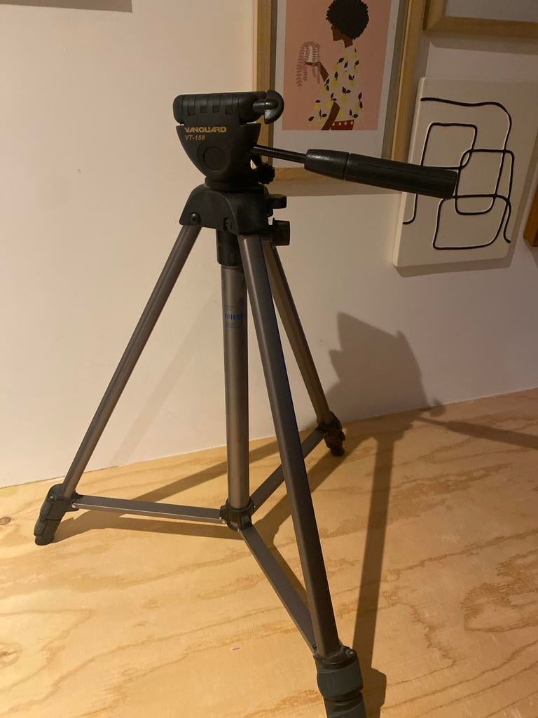 Vanguard VT-158 Camera Statief, Gebruikt, Minder dan 150 cm, Met balhoofd, Ophalen of Verzenden