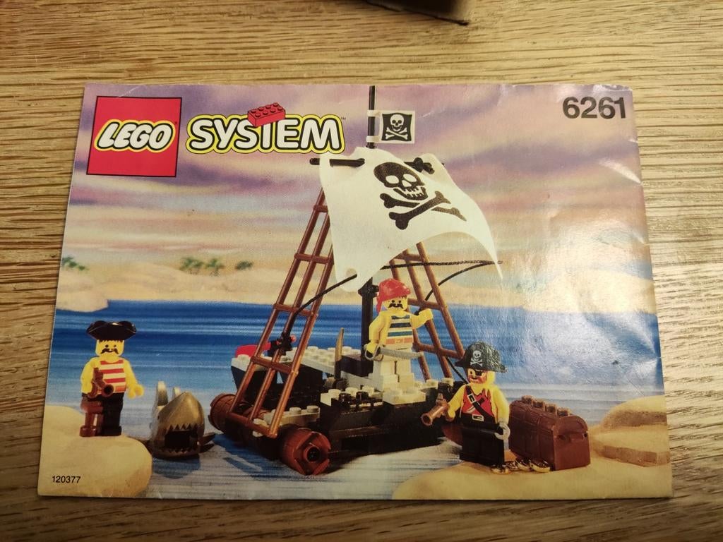 Lego Pirates Raft 6261 - Compleet, Kinderen en Baby's, Ophalen of Verzenden, Gebruikt, Complete set, Lego