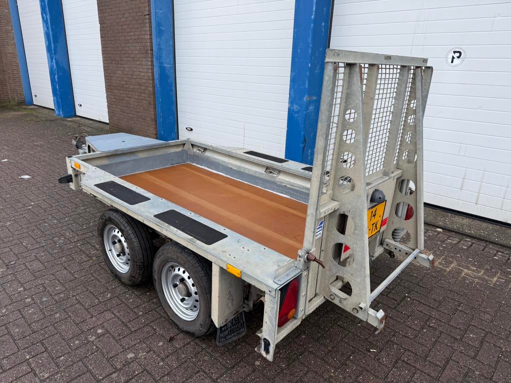 Machinetransporter Ifor Williams 2700 KG, Ophalen, Gebruikt
