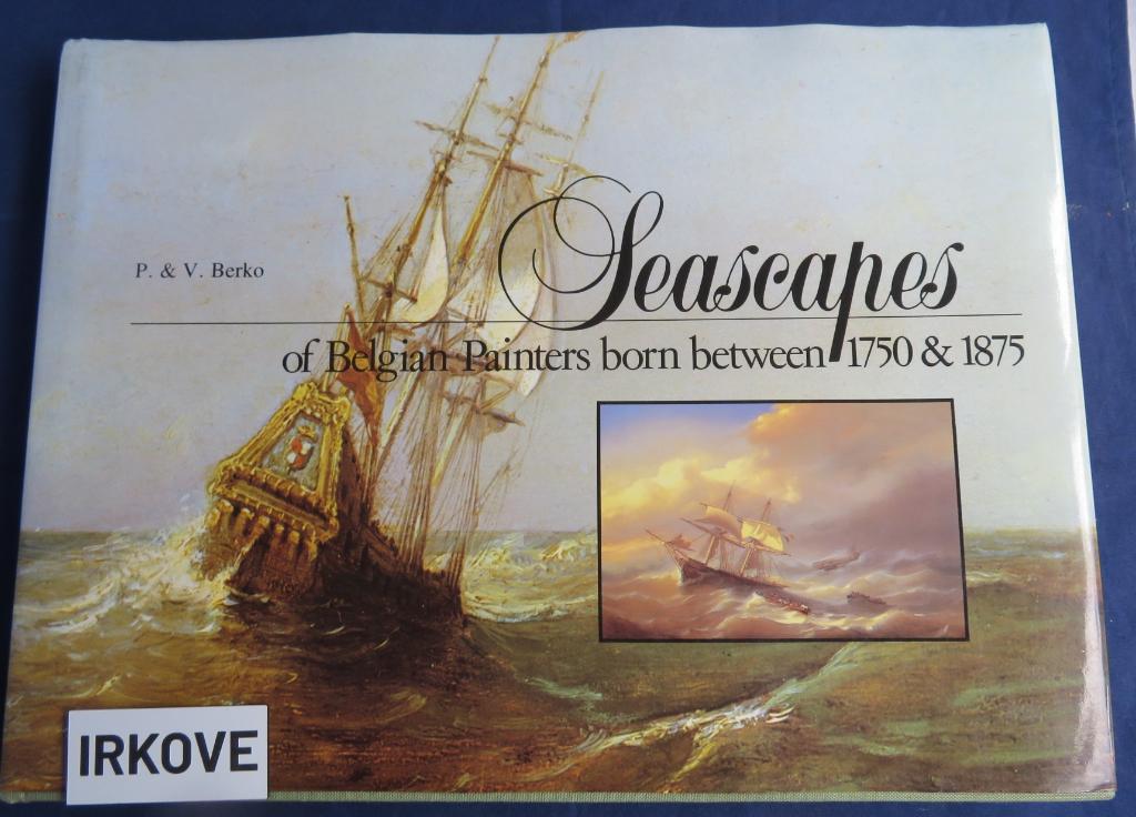 SEASCAPES OF BELGIAN PAINTERS BORN BETWEEN 1750 1875 *, Verzenden, Zo goed als nieuw, Schilder- en Tekenkunst, P. & V. BERKO