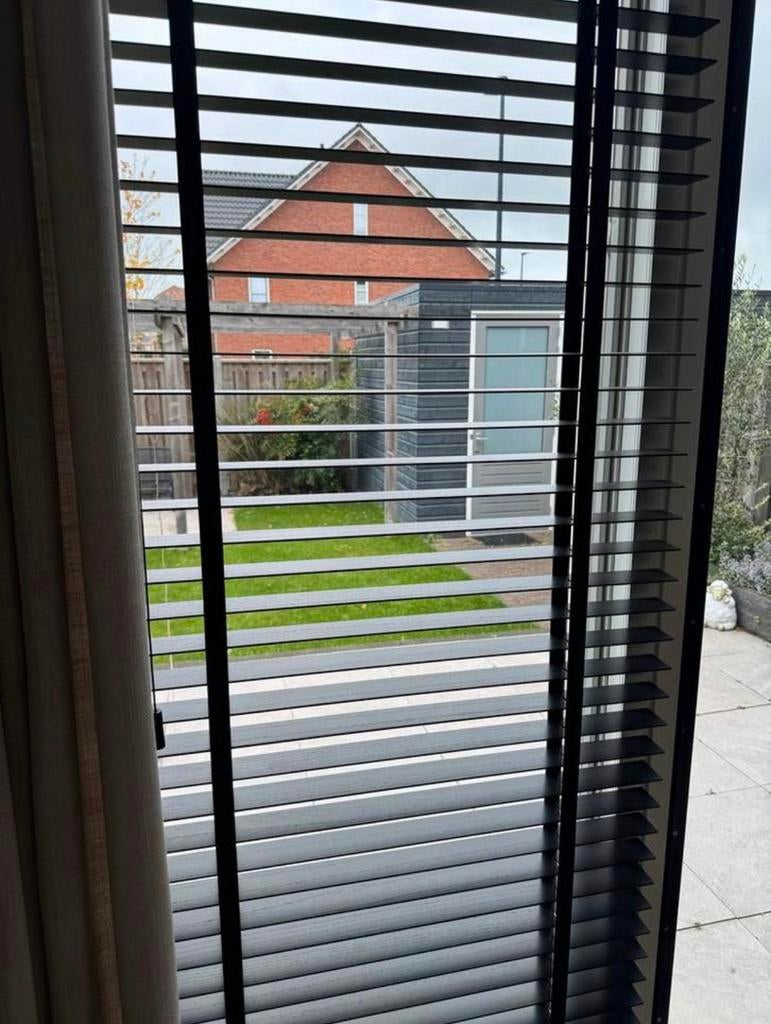 2x Harmony - Houten jaloezie Deco (953x2448mm), Ophalen, Zo goed als nieuw